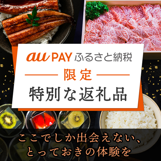au PAY ふるさと納税限定返礼品特集
