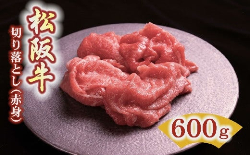 松阪牛 赤身 切り落とし 600g 〔年末配送可〕  ( 牛肉 ブランド牛 高級 和牛 国産牛 松阪牛 松坂牛 切り落とし 切りおとし 牛肉 松阪牛 牛丼 肉じゃが すき焼き 松阪牛 赤身 切り落とし 切りおとし 松阪牛 牛肉 人気 おすすめ ランキング 三重県 松阪市 松阪牛 切り落とし )【1-378】