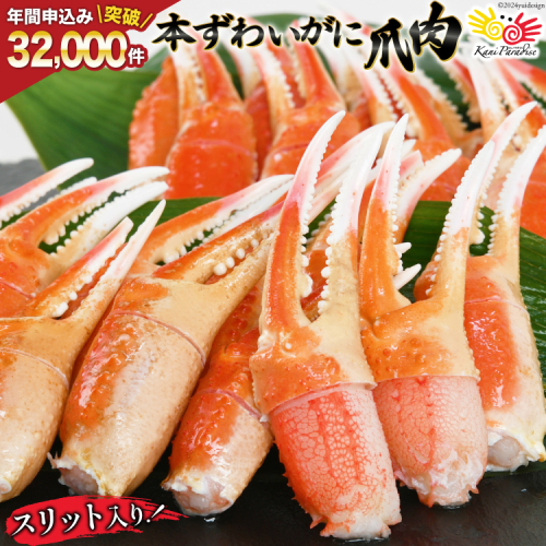 リピーター続出！ 本ずわいがに爪 約700g [カネダイ 宮城県 気仙沼市 20564321] 蟹 かに カニ ずわいがに ズワイガニ ずわい蟹 ズワイ蟹 ずわい ズワイ 蟹 カニ爪 蟹爪 カニ爪肉 つめ 爪 ボイル  105573 - 宮城県気仙沼市