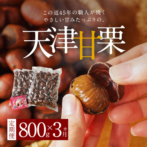 【旬限定の定期便】( 先行予約 ) この道50年の職人が焼く、やさしく甘い「天津甘栗」どっさり800g! 焼きたて 栗 くり 栗爪 殻付き お菓子 おつまみ 人気 高リピート 小分け 栗ご飯 栗きんとん 甘露煮 予約 受付 H045-058 105586 - 愛知県碧南市
