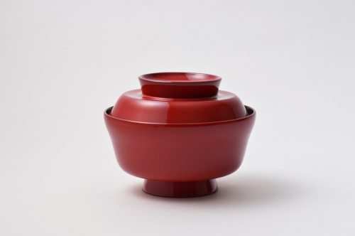 川連漆器　たなごころ　汁椀　小皿セット[B5-5402] 1058852 - 秋田県湯沢市