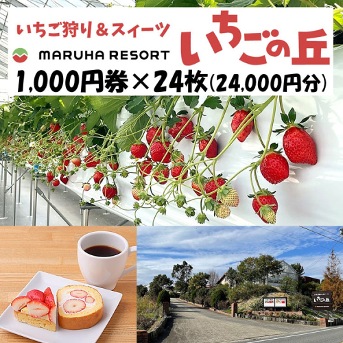 まるは食堂 マルハリゾート いちごの丘1,000円券24枚（24,000円分） ※着日指定不可 1074214 - 愛知県美浜町
