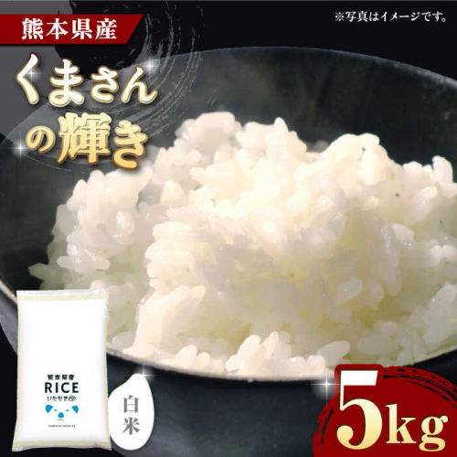 《 新米先行予約 》2025年10月より順次発送 くまさんの輝き 白米 5kg【有限会社  農産ベストパートナー】 [ZBP099] 1115696 - 熊本県山鹿市