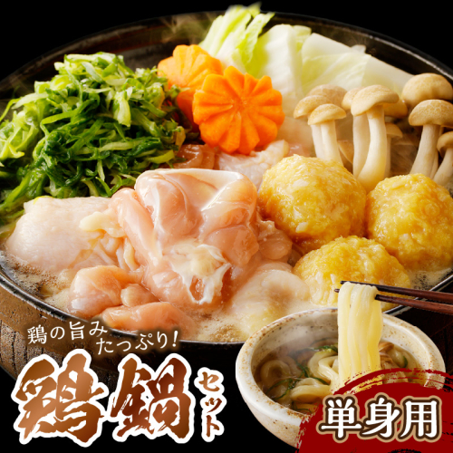 【鍋が恋しい寒い季節にお届け】京都・京丹後の若鶏と九条ネギの鶏鍋セット（単身用セット）　鶏肉 とりにく 国産 とり肉 ももにく もも肉 モモ肉 むねにく ムネ肉 詰め合わせ 鶏鍋 とりなべ とり鍋 鳥なべ ギフト 鍋セット チキン 1122822 - 京都府京丹後市