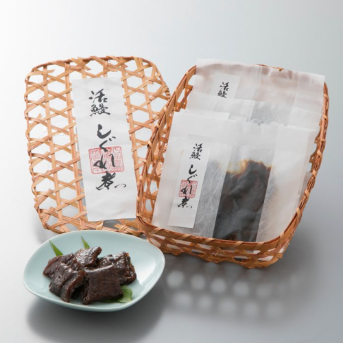 【B-747】近江高島鮎池元 吉本 鰻しぐれ煮個食3個セット ［高島屋選定品］ 112637 - 滋賀県高島市