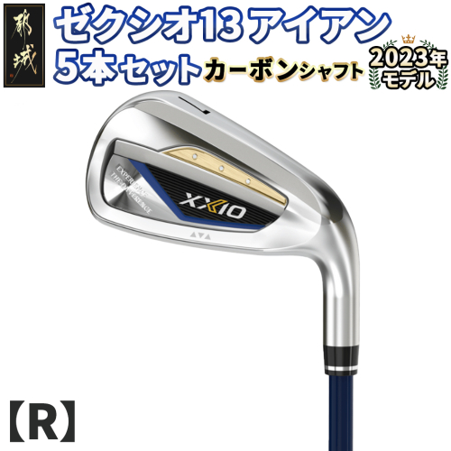 ゼクシオ 13 アイアン 5本セット カーボンシャフト【R】 ≪2023年モデル≫_ZX-C701-R 1135858 - 宮崎県都城市