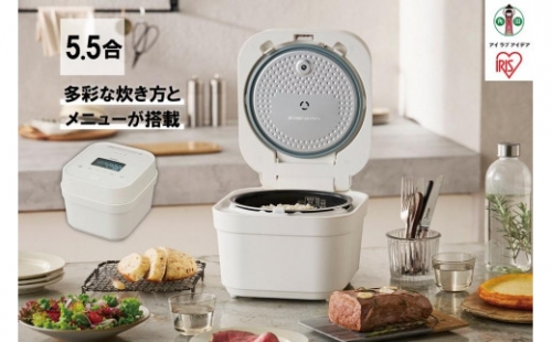 IHジャー炊飯器 5.5合RC-IGA50-Wホワイト 1138253 - 宮城県角田市