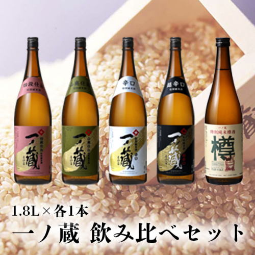 (00223)一ノ蔵 飲み比べセット 1178668 - 宮城県大崎市