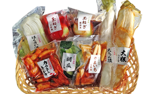 よしの漬物「おすすめ詰合せ」 発酵食品 つけ物 お漬物 11788 - 千葉県市原市