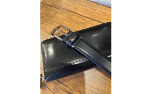 H-213 張り合わせベルト30mm Leather BELT125 1182893 - 兵庫県たつの市