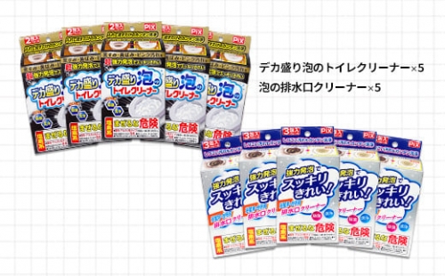 883.モコモコ泡でお掃除セット(A883-1) 1212833 - 和歌山県有田市