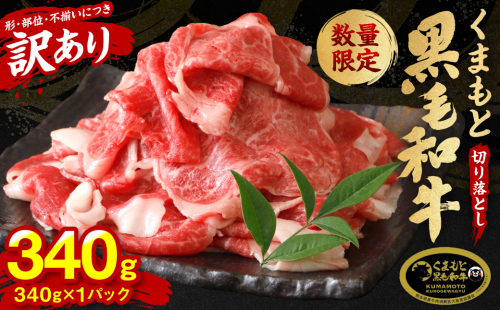 【訳あり】 くまもと黒毛和牛 切り落とし 600g（300g×2） （ 黒毛和牛 牛肉 和牛 ブランド牛 ブランド和牛 訳あり牛肉 ブランド牛肉 牛肉切り落とし ブランド牛切り落とし 小分け 熊本県産 くまもと 国産 人気 毎月数量限定 ） 1213376 - 熊本県八代市