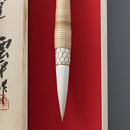 【L-324】攀桂堂 兼毫龍籐巻筆（小細） ［高島屋選定品］ 122198 - 滋賀県高島市