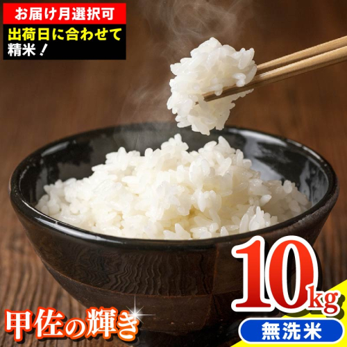【先行受付】新米 令和7年産『甲佐の輝き』無洗米10kg（5kg×2袋）【2025年11月より配送月選択可！】／出荷日に合わせて精米 - 国産 白米 無洗米 お米 ブレンド米 複数原料米 訳あり 厳選 マイスター 生活応援 ひのひかり 森のくまさん おすすめ 熊本県 甲佐町【価格改定ZH】 1222780 - 熊本県甲佐町