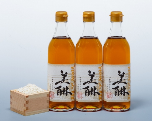 VR-01　「美醂」 500ml　3本詰め合わせセット　角谷文次郎商店 伊勢の蔵 1292529 - 三重県多気町