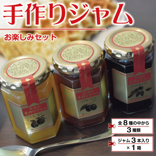 手作りジャムお楽しみセット(3種計3本) SBTK001 1326274 - 北海道壮瞥町