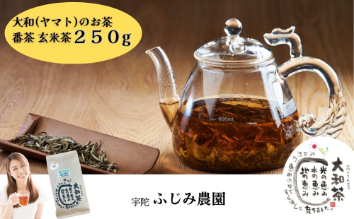 大和(ヤマト)のお茶 番茶 玄米茶 250g 1333390 - 奈良県宇陀市