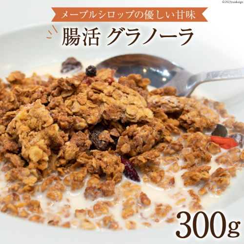 シリアル 腸活グラノーラ 300g×1 [Relations 山梨県 中央市 21470807] 穀物 加工品 朝食 おやつ 代替食 オートミール 甘酒 メープルシロップ 1352892 - 山梨県中央市