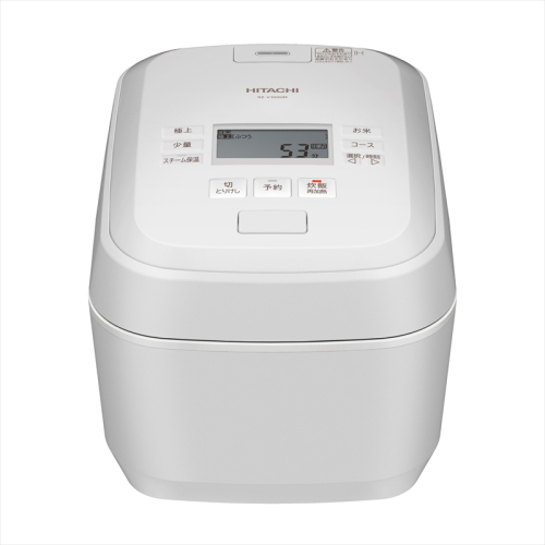 【圧力&スチームIHタイプ　ふっくら御膳】（5.5合）RZ-V100HM(W)【 HITACHI 日立 家電 茨城県 日立市 】 135553 - 茨城県日立市