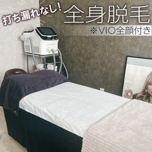 打ち漏れなし！全身脱毛※VIO全顔付き | 体験 施術 全身脱毛 VIO 脱毛 茨城県 古河市 関東 _FL01 1365934 - 茨城県古河市