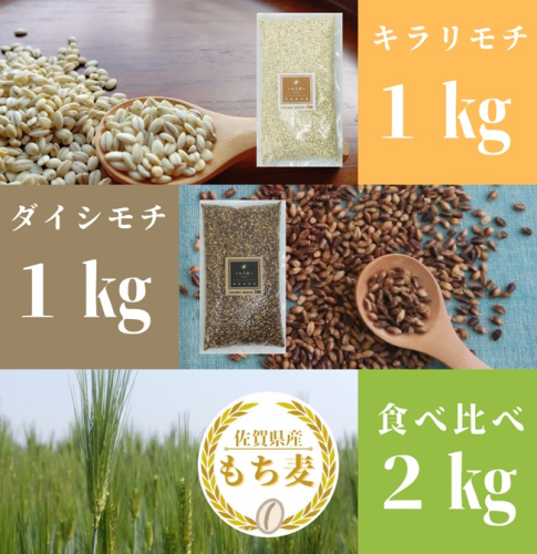 CI201_キラリモチ１ｋｇ，ダイシモチ１ｋｇ 1400203 - 佐賀県みやき町
