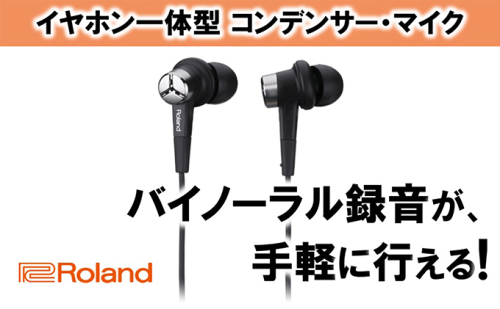 【Roland】バイノーラルイヤホンマイク/CS-10EM【配送不可：離島】 雑貨 日用品 ローランド バイノーラル録音  144931 - 静岡県浜松市