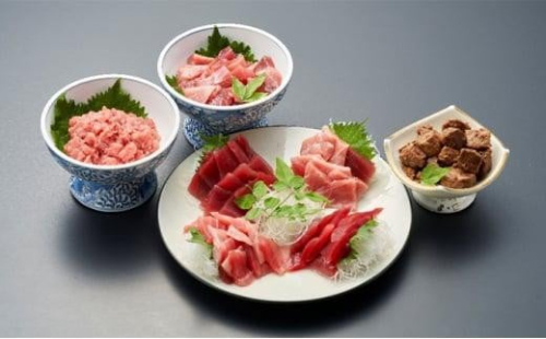 南マグロの超お得5点セット（1kg） 海の幸 【配送不可：離島】◇ 1453131 - 静岡県静岡市