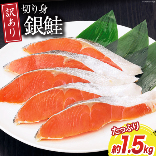 訳あり 無添加 減塩 塩銀鮭 切身 総重量 1kg [足利本店 宮城県 気仙沼市 20565550] 魚 魚介類 サーモン 鮭 海鮮 魚介 甘塩味 塩分控えめ さけ サケ 鮭切身 シャケ 切り身 銀鮭切り身 簡易包装 規格外 不揃い 家庭用 冷凍 1453220 - 宮城県気仙沼市