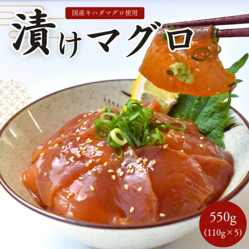 漬けまぐろ 5食入り / 太平洋産 国産 キハダマグロ 鮪 マグロ 海鮮丼【nks116】 1459348 - 和歌山県北山村