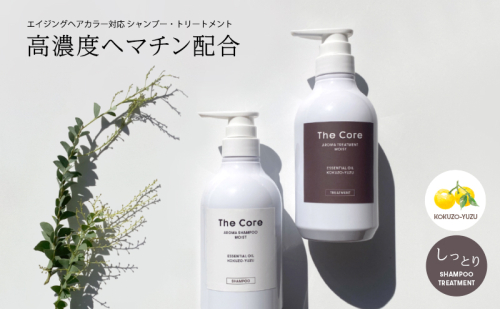 ザ  コア[セット]アロマシャンプー&トリートメントモイスト(しっとり/国造ゆずの香) 1460535 - 石川県能美市