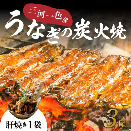 【今だけ肝焼き1パック付き】＜冬の土用丑・年末年始にお届け＞ 三河一色産うなぎの炭火焼 3尾 冷凍 創業大正九年 日本料理 小伴天 国産 うなぎ 鰻 ウナギ たれ ギフト 贈り物 ご褒美 簡単調理 蒲焼き うな重 ひつまぶし お歳暮 人気 高リピート　H007-110 1471140 - 愛知県碧南市