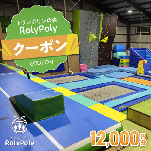 『トランポリンの森 RolyPoly』で使えるクーポン（12,000円）［152T06］ 1491251 - 愛知県小牧市