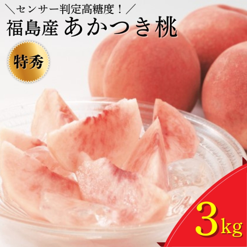 透過式光センサーあかつき桃 特秀3kg相当 9玉～11玉＜ ふくしま未来農業協同組合 ＞ | ふくしま 桃 福島 もも 国見 モモ ※2025年7月中旬～8月上旬頃に順次発送予定 ※沖縄・離島への配送不可 1500723 - 福島県国見町