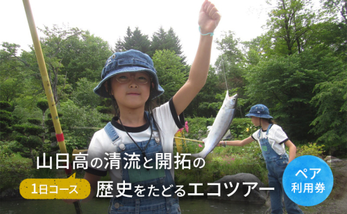 山日高の清流と開拓の歴史をたどるエコツアー(1日コース)【体験チケット】体験 チケット 自然 北海道 日高町 1501297 - 北海道日高町