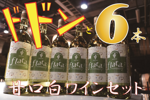 十勝ワイン甘口・白ワイン6本セット【A001-8-1】 162361 - 北海道池田町