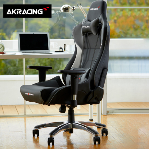【ふるさと納税限定】AKRacing Pro-X Gaming Chair (Grey) JP エーケーレーシング ゲーミングチェア（ヘッドレスト・ランバーサポート付き） 099H3161 1643490 - 大阪府泉佐野市