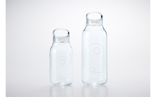 【 小豆島 】豊島美術館 オリジナル ウォーターボトル 500ML 美術館 グッズ 水筒 豊島 香川 香川県 土庄 土庄町 1757165 - 香川県土庄町