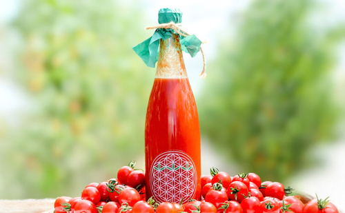完熟 ミニトマト 100% ストレートジュース 北海道 富良野市 720ml×1本 トマトジュース トマト ジュース 濃厚 野菜 飲料 ソフトドリンク 瓶 1829562 - 北海道富良野市