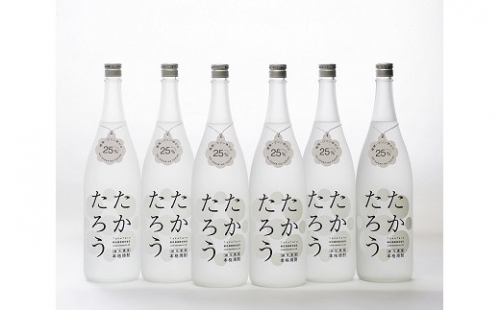黒糖焼酎「たかたろう」一升瓶6本セット【朝日酒造】 183104 - 鹿児島県喜界町