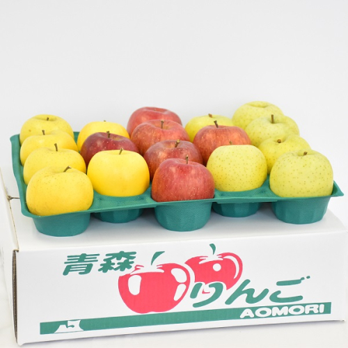りんご【サンふじ＆王林＆シナノゴールドセット】約5kg（14～18玉）【2025年産・先行予約】★2025年12月上旬～12月下旬頃に発送予定★ 青森県三戸町産 189919 - 青森県三戸町