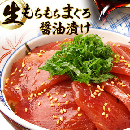 もちもち生まぐろ醤油漬け 440g ( 110g×4パック ) 株式会社魚鶴商店《30日以内に出荷予定(土日祝除く)》 和歌山県 日高町 まぐろ 魚 マグロ 海鮮 鮪 魚介 さかな 1955013 - 和歌山県日高町