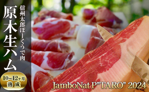 JamboNat P"TARO" 2024 (信州太郎ぽーくうで肉原木生ハム10~12ヶ月熟成) 1979279 - 長野県長和町
