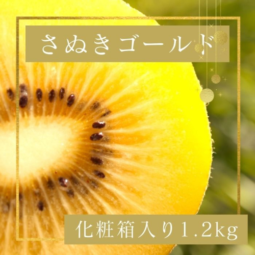 さぬきゴールド キウイフルーツ 1.2kg化粧箱入り【予約受付中!令和7年10月中旬頃より発送!】【A-113】 1996794 - 香川県多度津町