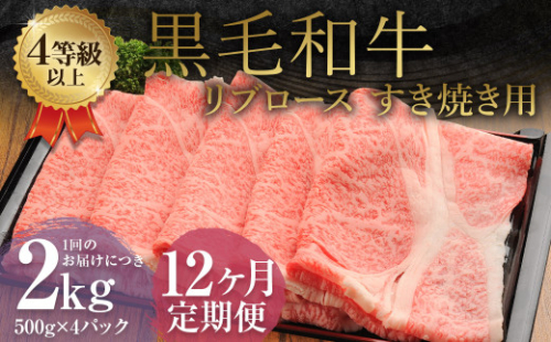 【12ヶ月定期便】 くまもと 黒毛和牛 サーロインステーキ 2.0kg（250g×8枚） 牛肉 牛 肉 1999616 - 熊本県益城町