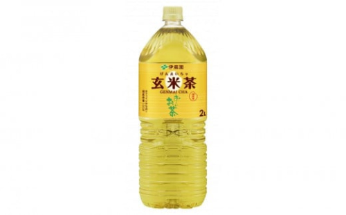 【定期便3ヶ月】お～いお茶　玄米茶2L×6本　［おーいお茶 ペットボトル ケース 箱 伊藤園 静岡］ 2017235 - 静岡県御前崎市