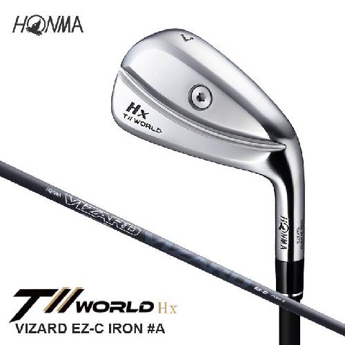 SHG0086　本間ゴルフ T//WORLD Hx EZ-C IRON #A 1本 ゴルフクラブ アイアン ツアーワールド 2019213 - 山形県酒田市