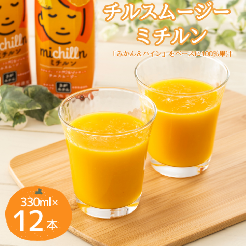 チルスムージー  ミチルン  330ml×12本：B110-050 2019465 - 佐賀県佐賀市