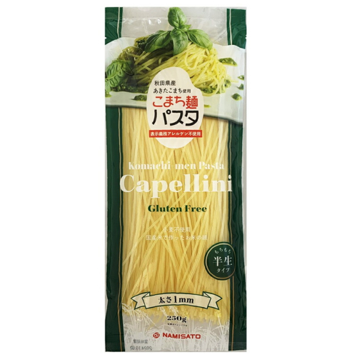 こまち麺パスタ カッペリーニ 250g 10袋セット[B05-15502] 2040917 - 秋田県湯沢市