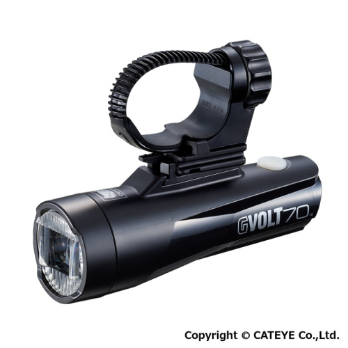 自転車用ライト GVOLT70 [HL-EL551RC] キャットアイ 自転車 ライト 充電 充電式 USB 防水 後付け 岡山 赤磐市 2041480 - 岡山県赤磐市