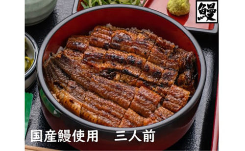 おうちでひつまぶし3人前と白焼き3人前／炭火焼うなぎ　鰻 ウナギ 国産 ひつまぶし 2050872 - 三重県名張市